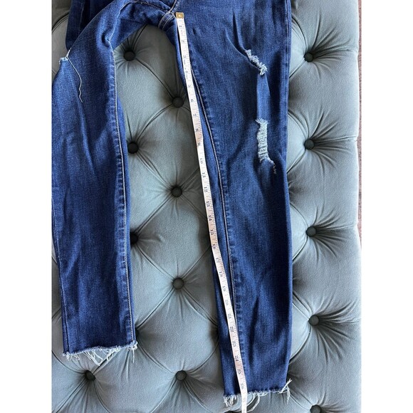 Current/Elliot Womens The Highwaist Stiletto Great Love Destroy Raw Hem sz 27 - Picture 5 of 9